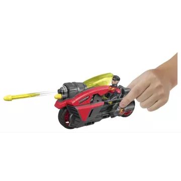 DC Comics: Figurină de acțiune Robin cu motocicletă - .foto