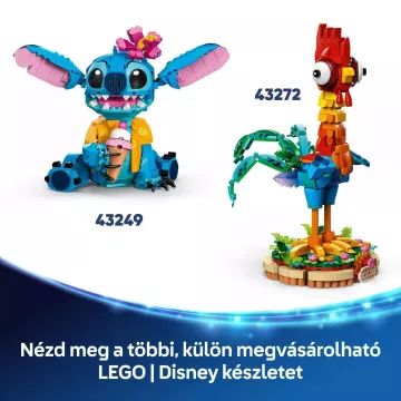 LEGO DISNEY CL.: Lilo ás Stitch tengerparti 43268 CSOMAGOLÁSSÉRÜLT - . kép