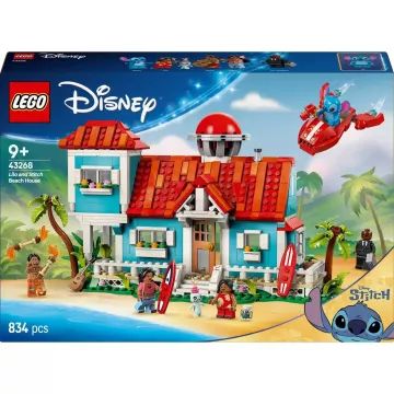 LEGO DISNEY CL.: Lilo ás Stitch tengerparti 43268 CSOMAGOLÁSSÉRÜLT - . kép