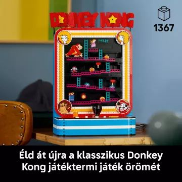 Máquina de Jogos LEGO® Super Mario Donkey Kong 72051 - .Imagem