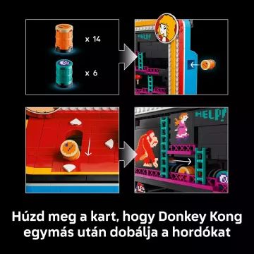 Automat de joc LEGO® Super Mario Donkey Kong 72051 - .foto