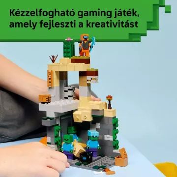 Lego Minecraft: Zombikazamata 21587 CSOMAGOLÁSSÉRÜLT - . kép