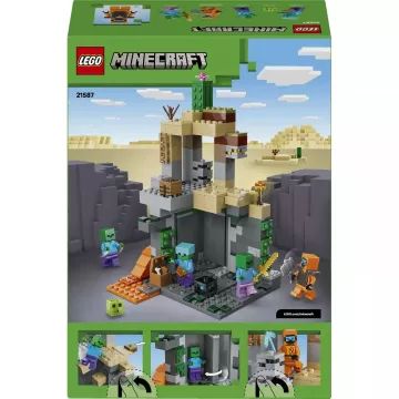 Lego Minecraft: Zombikazamata 21587 CSOMAGOLÁSSÉRÜLT - . kép