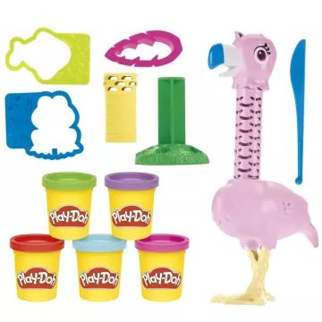 Play-Doh Tollas móka flamingó játékkészlet - . kép