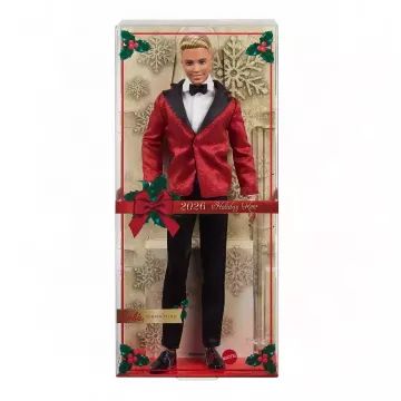 Barbie: Păpușă Ken de Sărbători - .foto
