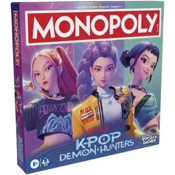 Monopoly Deal K-POP Demon Hunters társasjáték - . kép