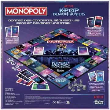 Jocul de cărți Monopoly Deal Vânătorii de Demoni K‑POP - .foto