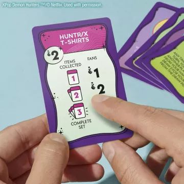 Monopoly Deal K-POP Demon Hunters kártyajáték - . kép