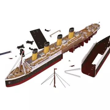 Revell - RMS Titanic - LED edition, 3D Puzzle - . kép