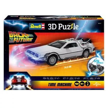 Revell - Mașina timpului: Înapoi în viitor - Puzzle 3D - .foto