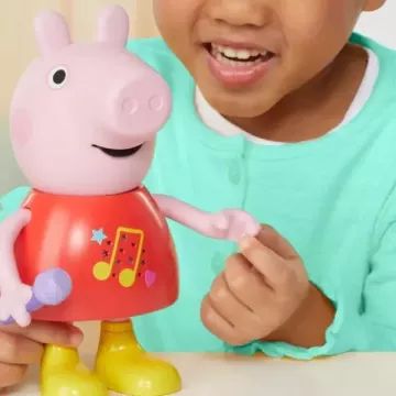 Peppa malac: Beszélő és éneklő Peppa baba CSOMAGOLÁSSÉRÜLT - . kép