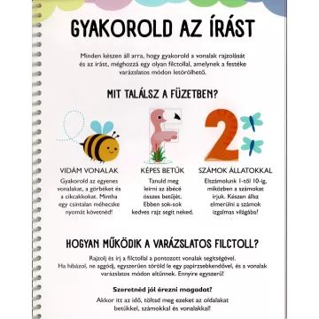 Írásgyakorlás - Letörölhető filctollal - . kép