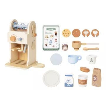 Set de cafea din lemn - .foto