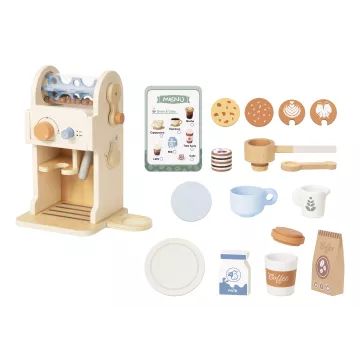 Tooky Toy: Kávéfőző készlet fából - . kép