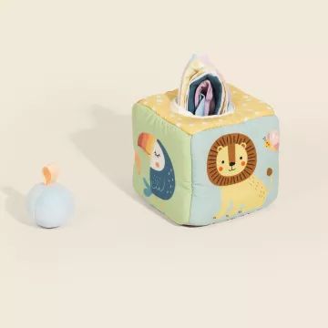 Tooky Toy: Plüss bébijátékok készletben 4-6 hónap - . kép
