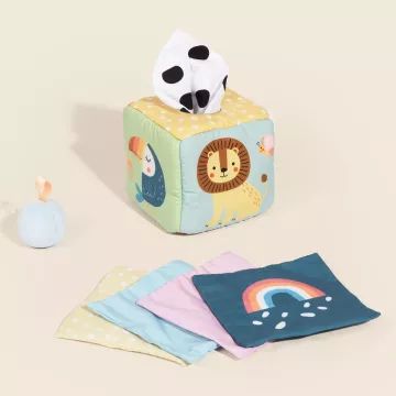 Tooky Toy: Plüss bébijátékok készletben 4-6 hónap - . kép