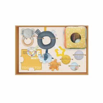 Tooky Toy: Set de jucării bebeluș din pluș 4-6 luni - .foto