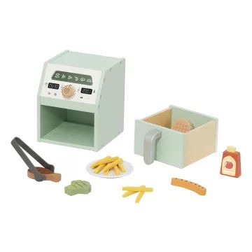 Tooky Toy: friteuză cu aer din lemn pentru joacă - .foto