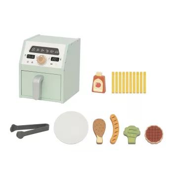 Tooky Toy: friteuză cu aer din lemn pentru joacă - .foto