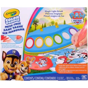 Crayola: Color Wonder Varázs festőkészlet világító ecsettel - Mancs Őrjárat - . kép