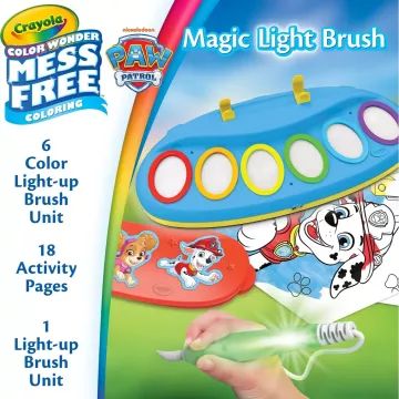 Crayola: Color Wonder Varázs festőkészlet világító ecsettel - Mancs Őrjárat - . kép