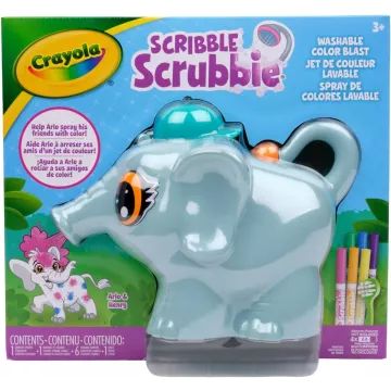 Crayola Scribble Scrubbie: Kimosható állatkák - Színkavalkád játékkészlet - . kép