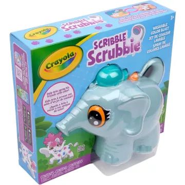 Crayola Scribble Scrubbie: Kimosható állatkák - Színkavalkád játékkészlet - . kép