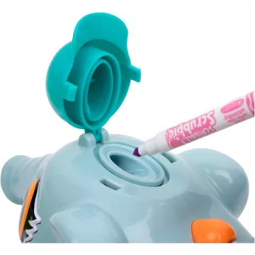 Crayola Scribble Scrubbie: Animăluțe lavabile - Set de joacă Curcubeu - .foto