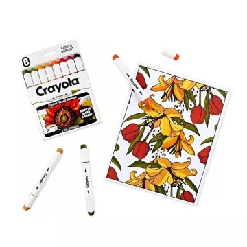 Crayola: Art Markers - Set carioci „Magia grădinii”, 8 buc. - .foto