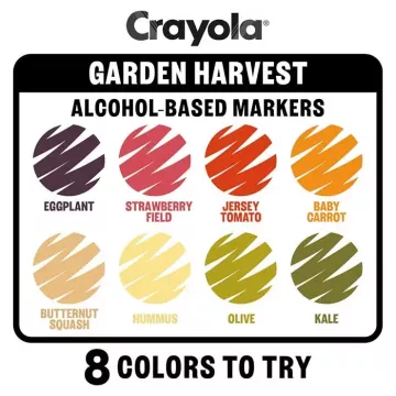 Crayola: Art Markers - Set carioci „Magia grădinii”, 8 buc. - .foto