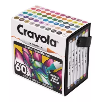Crayola: Set de carioci Art Markers, 60 de bucăți - .foto