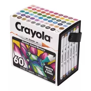 Crayola: Set de carioci Art Markers, 60 de bucăți - .foto