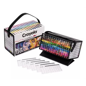 Crayola: set de markere pentru desen, 120 buc. - .foto