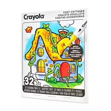 Crayola: Carte de colorat pentru adulți – Căsuță de basm - .foto