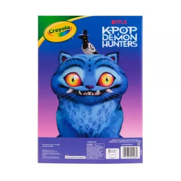 Crayola: K-Pop Demon Hunters színezőkönyv, 96 oldal - . kép