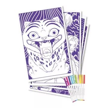 Crayola: Foi mari de colorat moi, K-Pop Demon Hunters - .foto