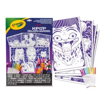 Crayola: Foi mari de colorat moi, K-Pop Demon Hunters - .foto