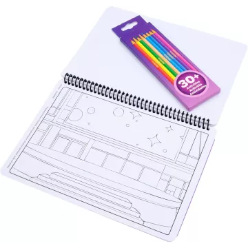 Crayola: Color & Sketch - Demonii vânătorilor K-Pop, caiet creativ - .foto
