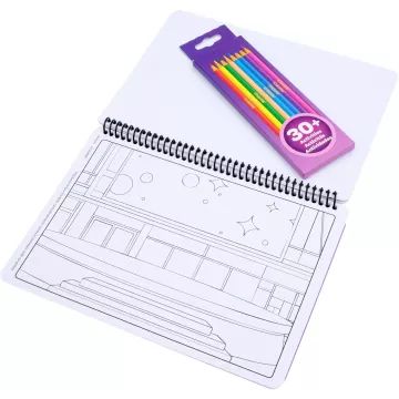 Crayola: Color & Sketch - Demonii vânătorilor K-Pop, caiet creativ - .foto