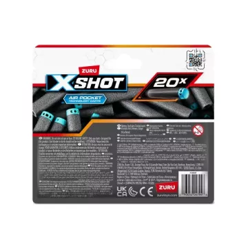 ZURU X-Shot Excel: 20 db-os habszivacs lövedék utántöltő - 1. széria - . kép