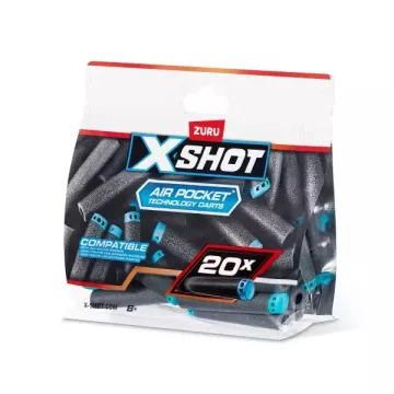 ZURU X-Shot Excel: Reîncărcare cu 20 proiectile din spumă - Seria 1 - .foto