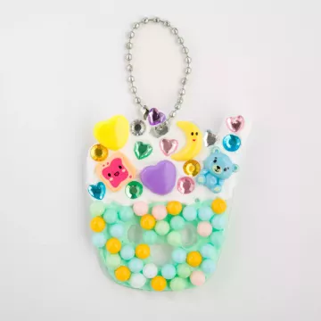 Decoden Magic - Varázsdekor: Kawaii táskadísz-CSOMAGOLÁSSÉRÜLT - . kép