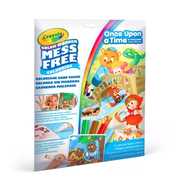 Crayola: Color Wonder Meseország maszatmentes kifestő CSOMAGOLÁSSÉRÜLT - . kép