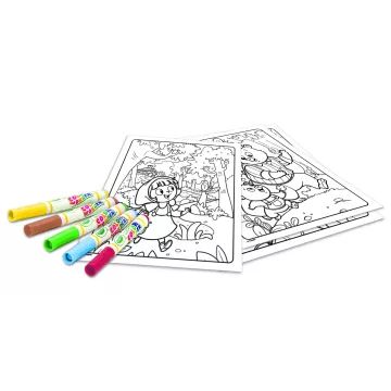 Crayola: Color Wonder Povești de basm, carte de colorat fără murdărie, AMBALAJ DETERIORAT - .foto