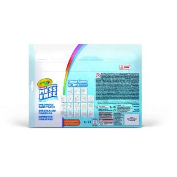 Crayola: Color Wonder Povești de basm, carte de colorat fără murdărie, AMBALAJ DETERIORAT - .foto