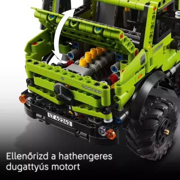 LEGO® Technic Mercedes-Benz Unimog U 5023 daruval 42242 -CSOMAGOLÁSSÉRÜLT - . kép