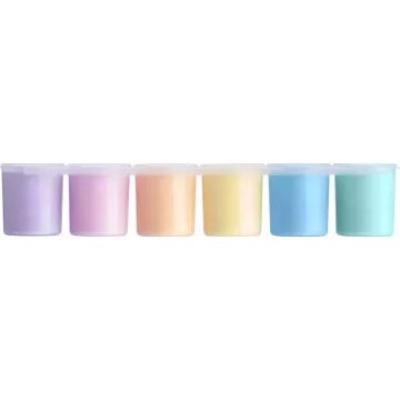 ICO Arici: guașă pastel la borcan - set de 6 bucăți AMBALAJ DETERIORAT - .foto