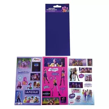 K-POP Demon Hunters - Huntrix holografische stickervel (3 vellen) - .afbeelding