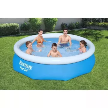 Bestway: piscină gonflabilă Fast Set cu filtrare - 305x76 cm – DEVALORIZAT - .foto