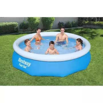 Bestway: Fast Set puhafalú medence vízforgatóval - 305x76 cm-ÉRTÉKCSÖKKENT - . kép